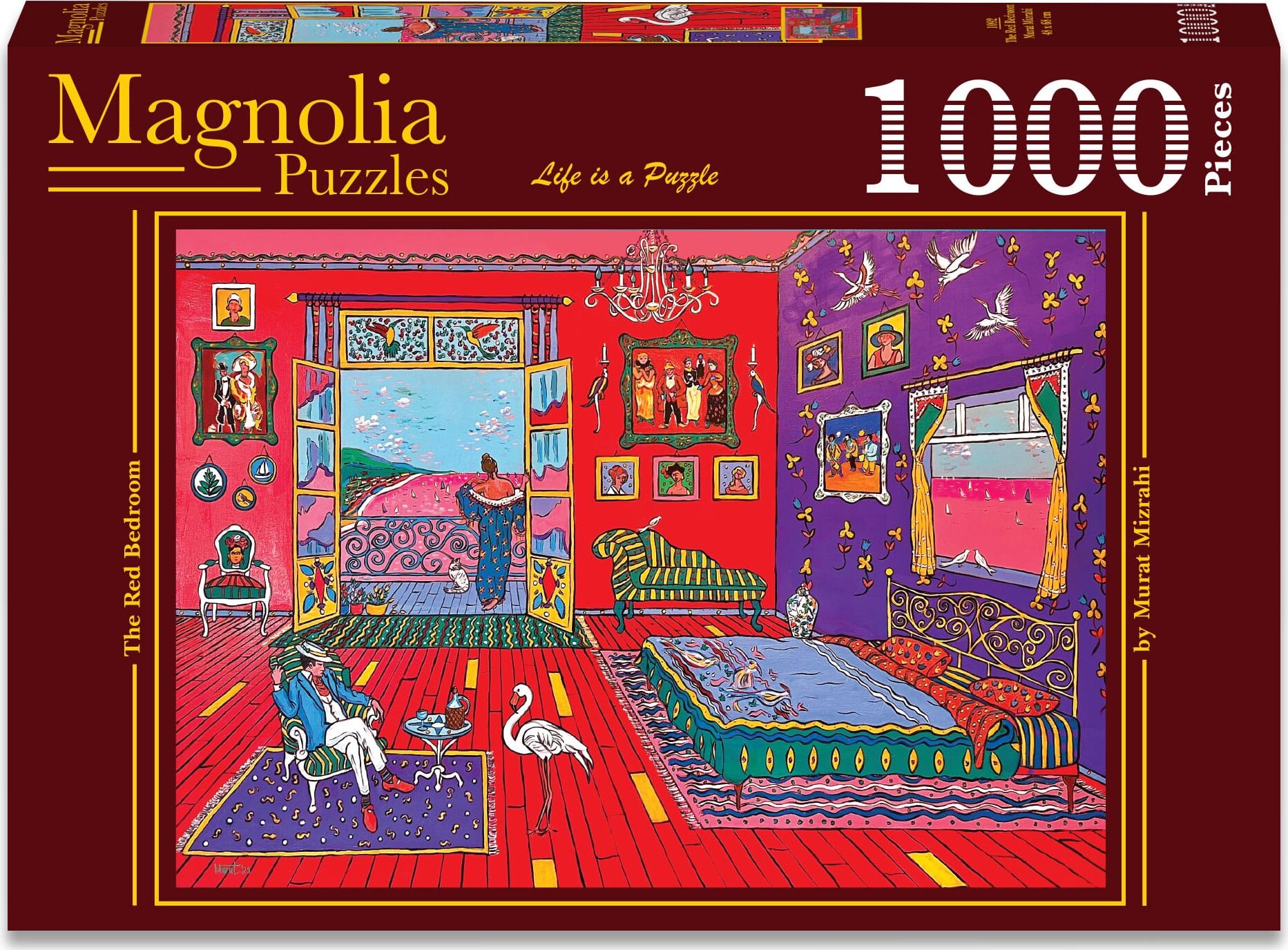 Magnolia - The Red Bedroom - 1000 bitar