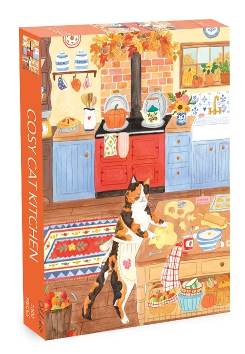 Olleo Puzzles - Cosy Cat Kitchen - 1000 bitar