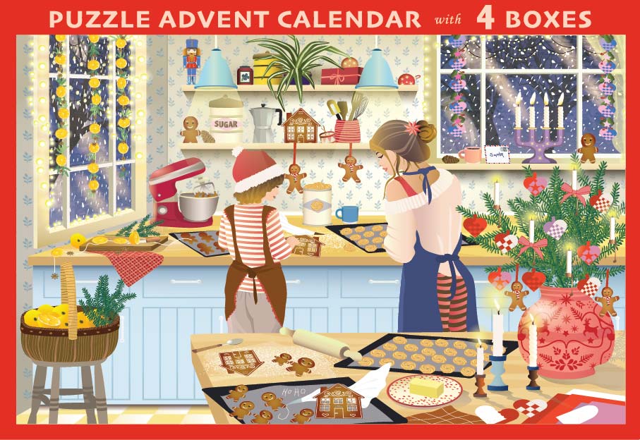 ViSSEVASSE - Sweet Christmas Calendar - 4 x 250 bitar