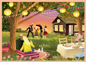ViSSEVASSE – Garden Party – 1000 bitar