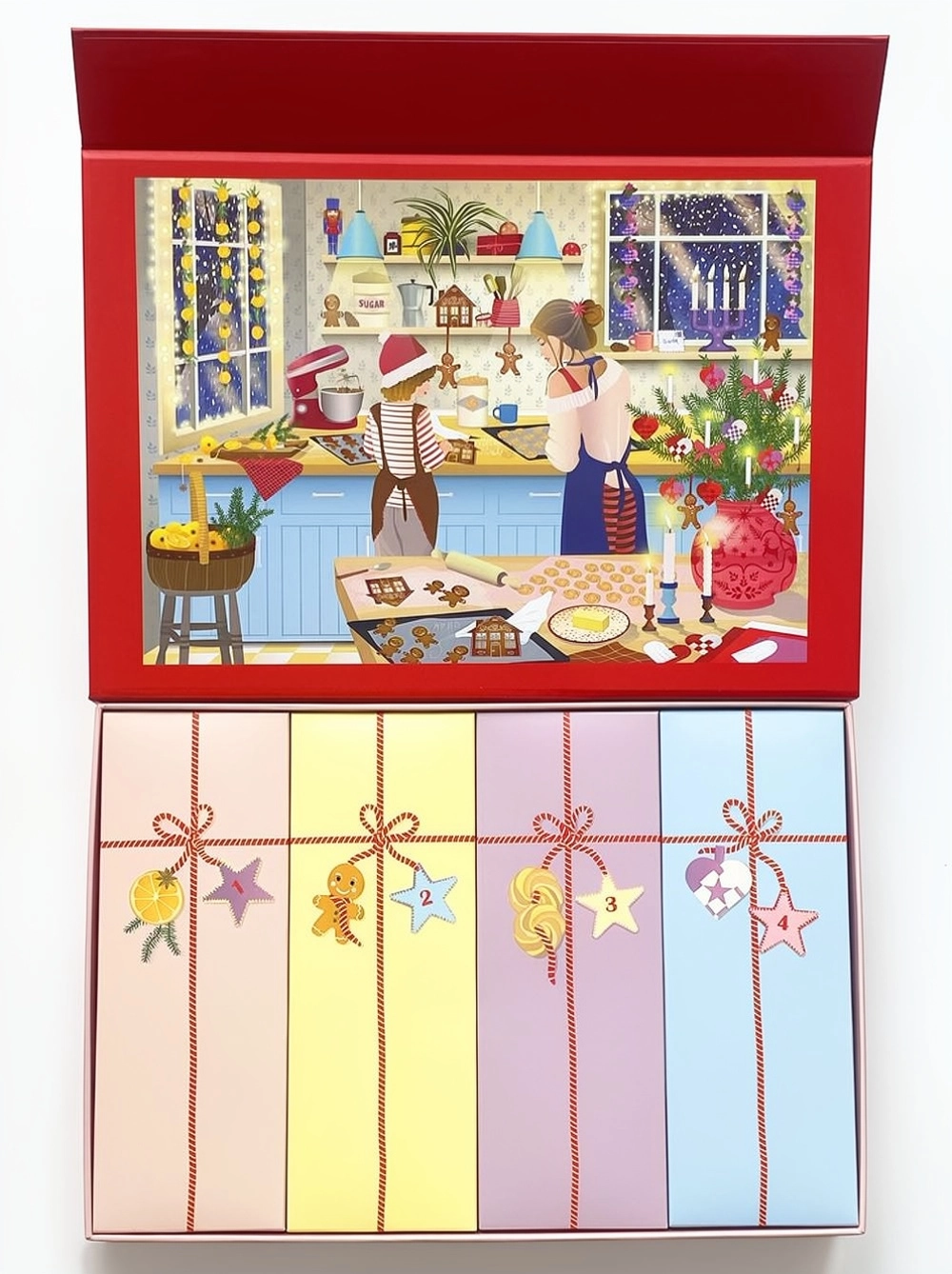 ViSSEVASSE - Sweet Christmas Calendar - 4 x 250 bitar - Bild 2