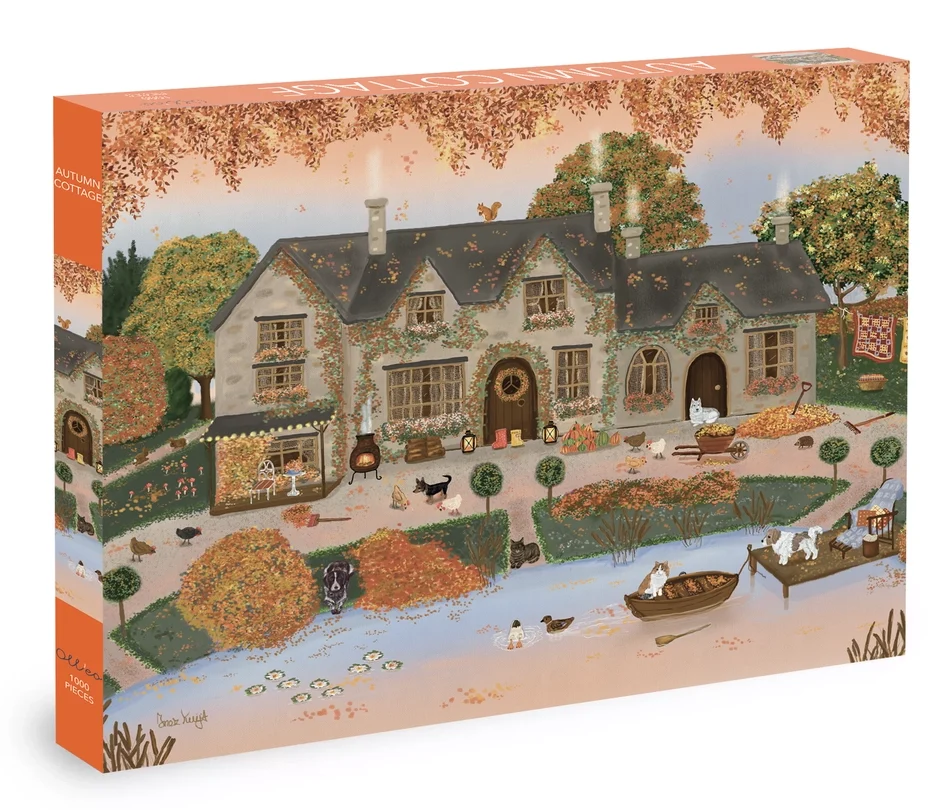 Olleo Puzzles - Autumn Cottage - 1000 bitar